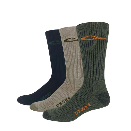 Drake Merino Wool Blend Casual Crew Sock 1 Pair