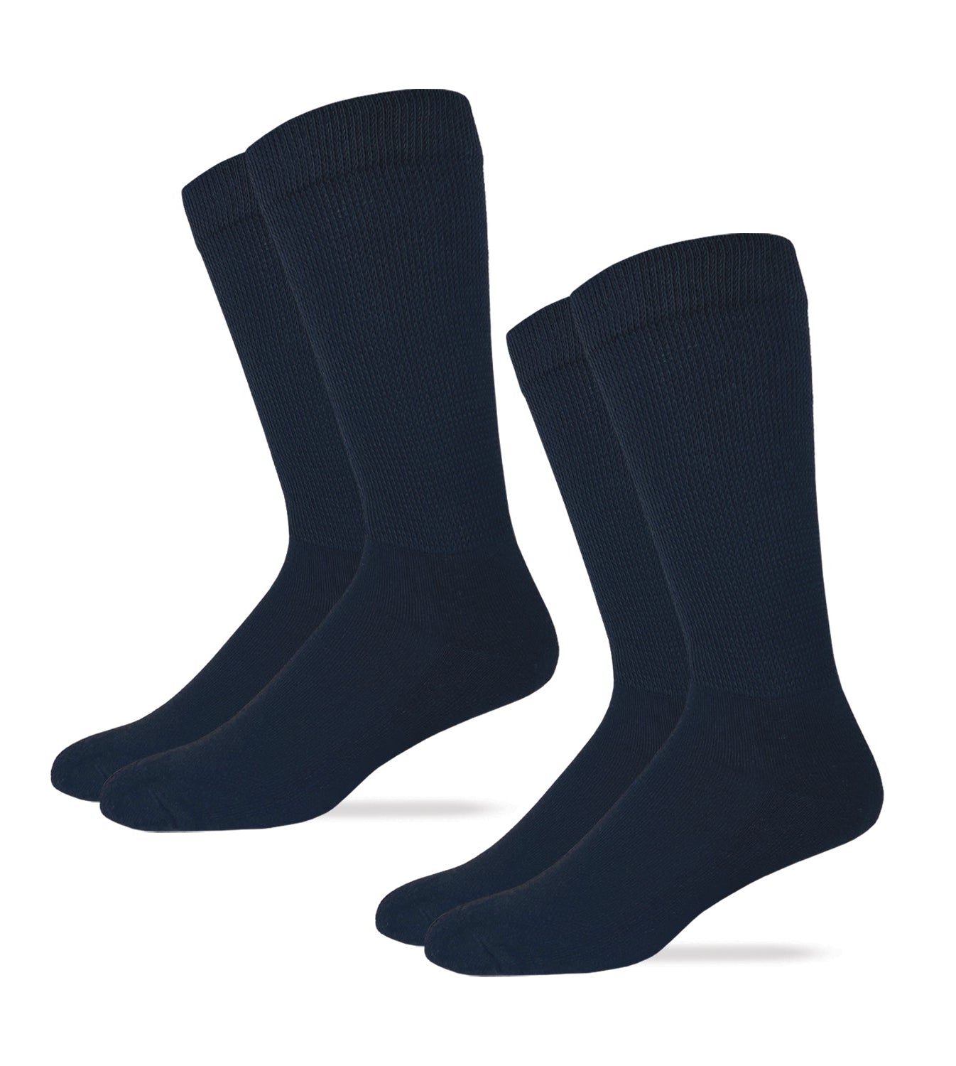 Carolina Ultimate Men's Non-Binding Ultra-Dri Crew Socks 2 Pair Pack