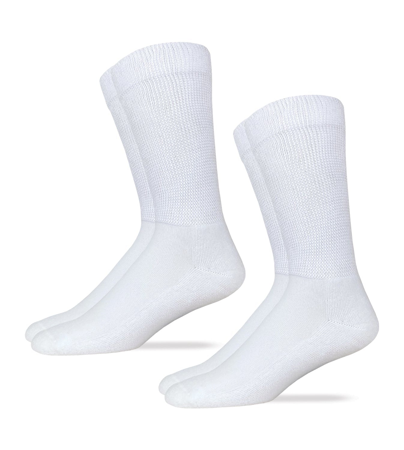 Carolina Ultimate Men's Non-Binding Ultra-Dri Crew Socks 2 Pair Pack