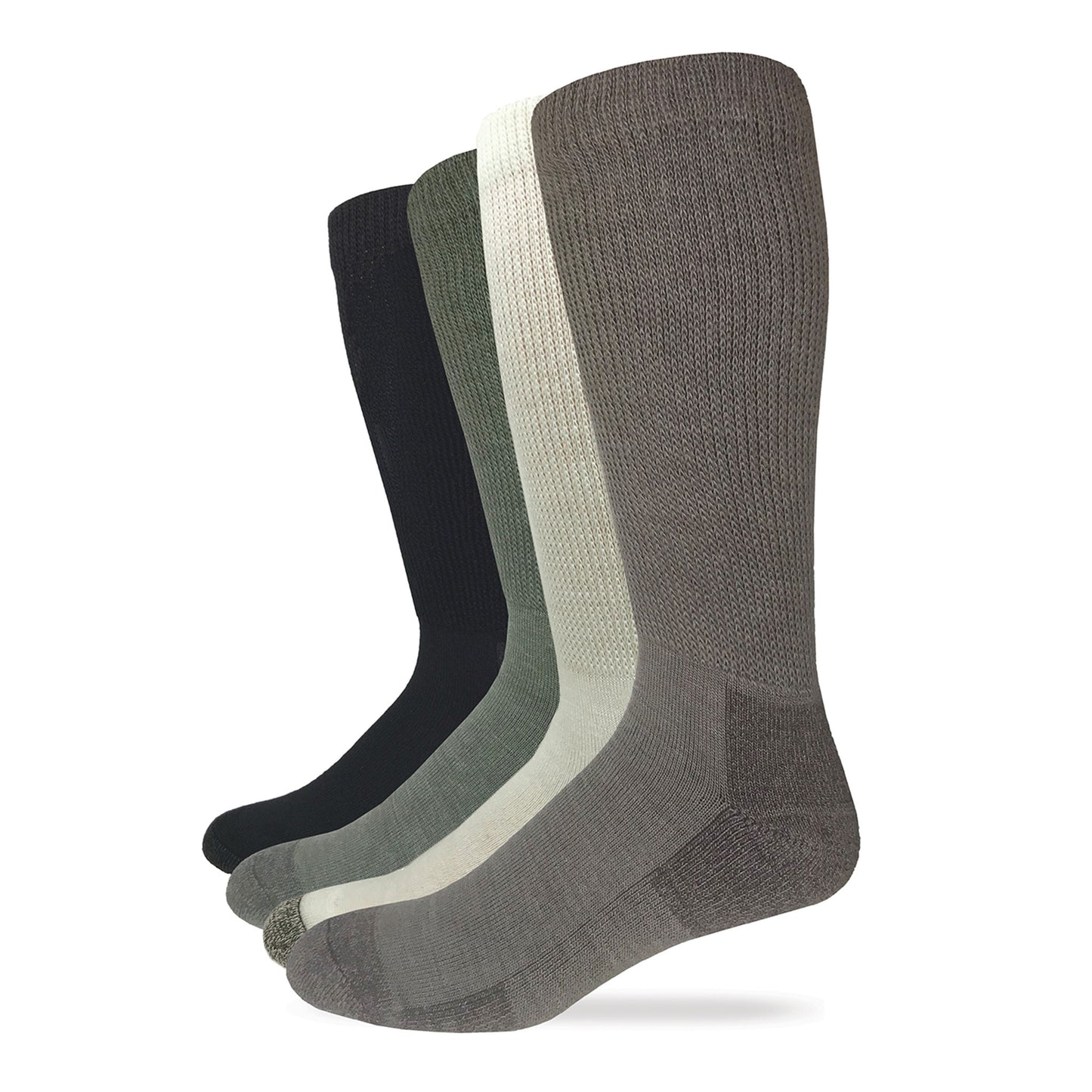 Carolina Ultimate Men's Non-Binding Merino Wool Blend Socks 1 Pair Pack