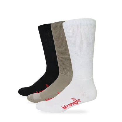 Wrangler Men's Ultra-Dri Non-Binding Boot Socks 1 Pair