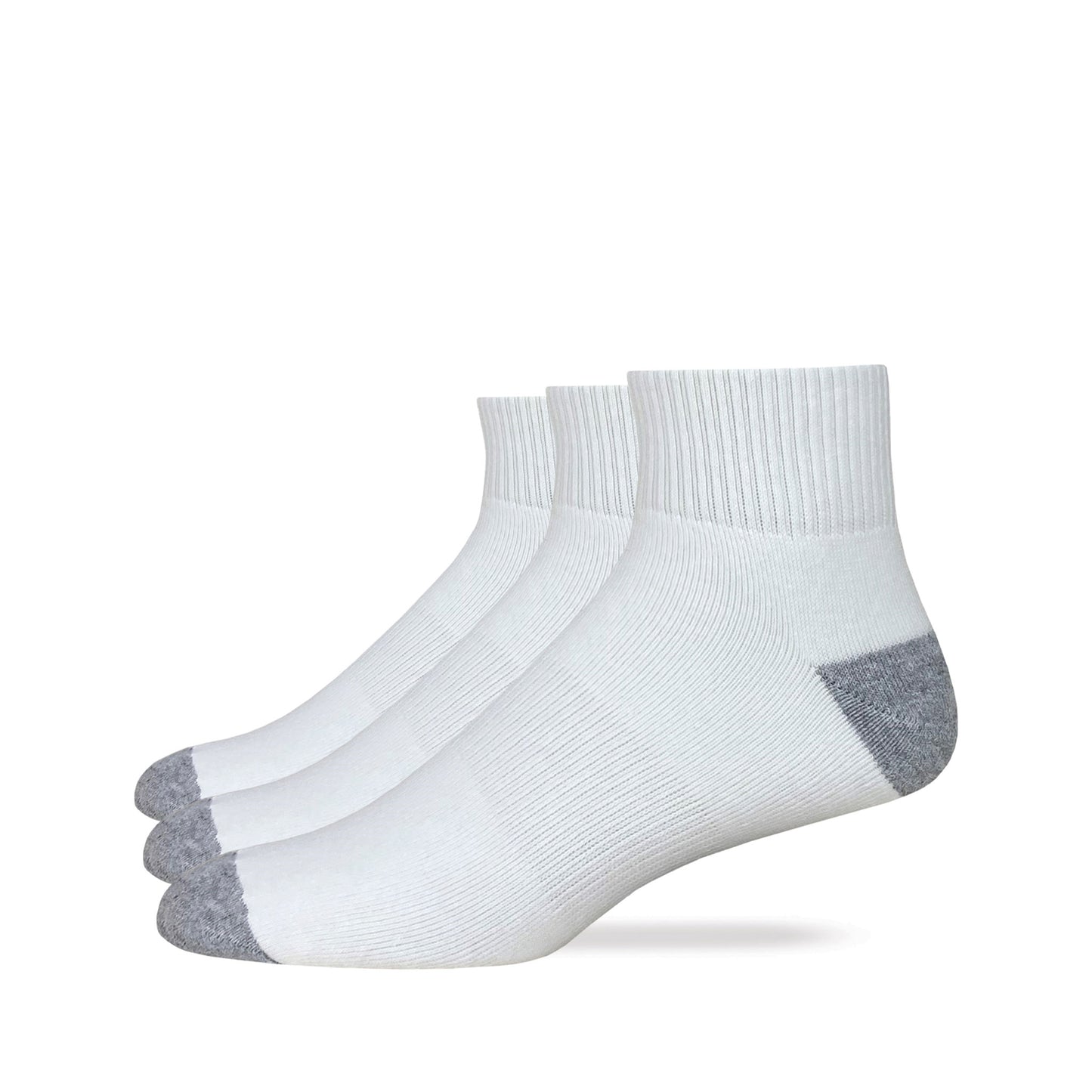 Carolina Ultimate Men's Cotton Quarter Socks 3 Pair