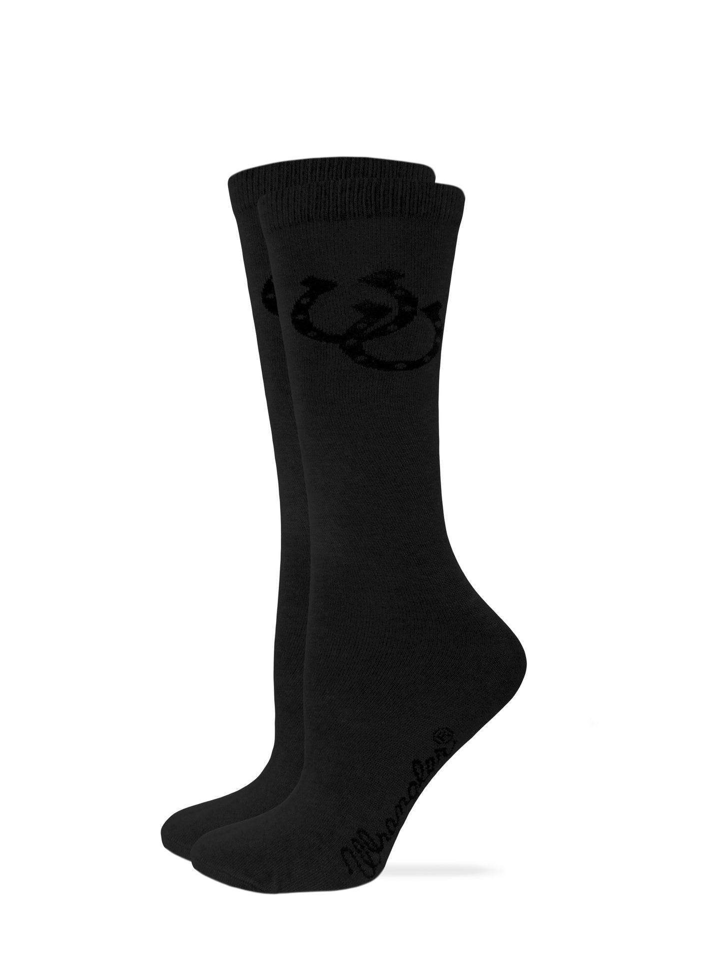 Wrangler Ladies Rayon Horse Shoe Crew Socks 1 Pair