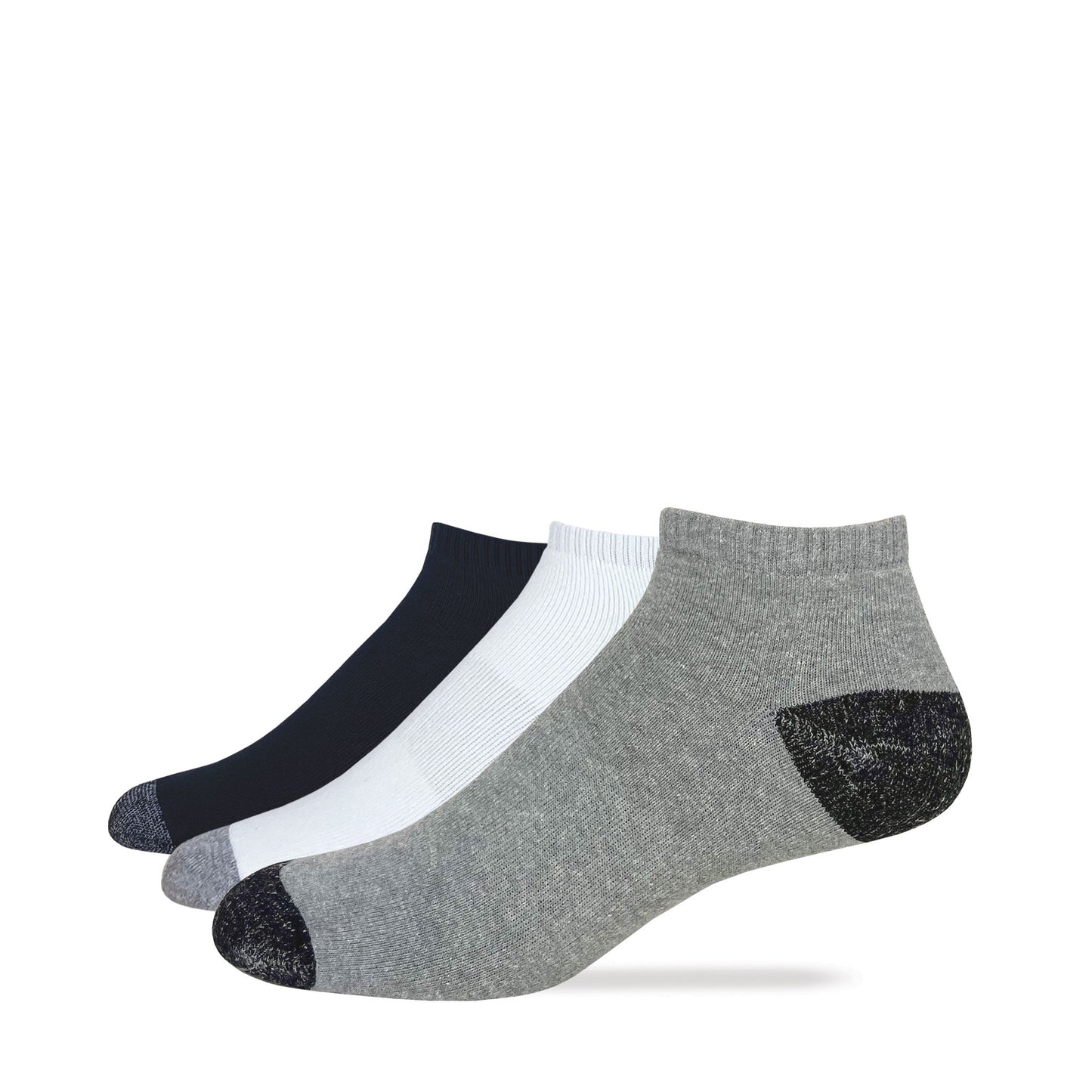 Carolina Ultimate Men's Cotton No Show Socks 3 Pair