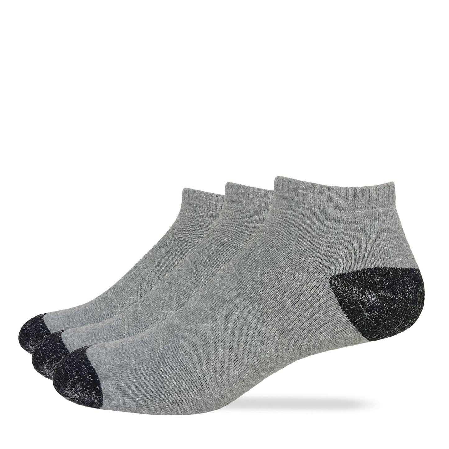 Carolina Ultimate Men's Cotton No Show Socks 3 Pair