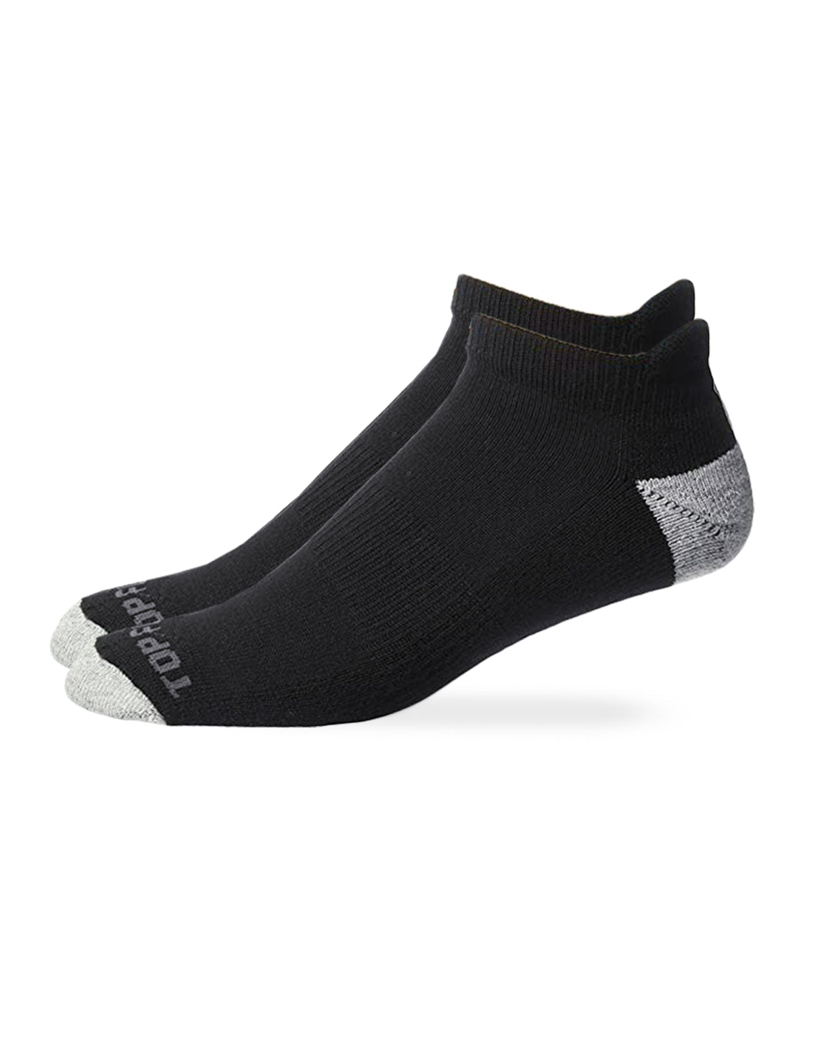 Top Flite Men's Ultra-Dri Heel Tab Low Cut Socks 2 Pair Pack