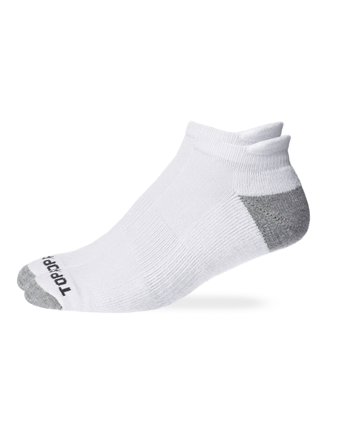 Top Flite Men's Ultra-Dri Heel Tab Low Cut Socks 2 Pair Pack