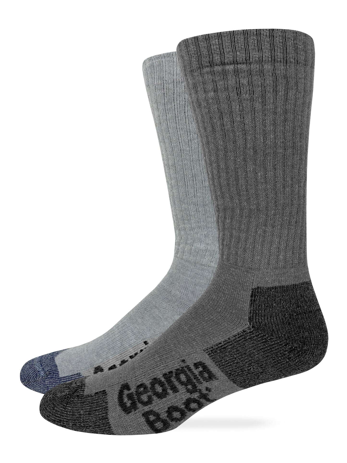 Georgia Boot Mens Ultra-Dri® Midweight Crew Socks 2 Pack