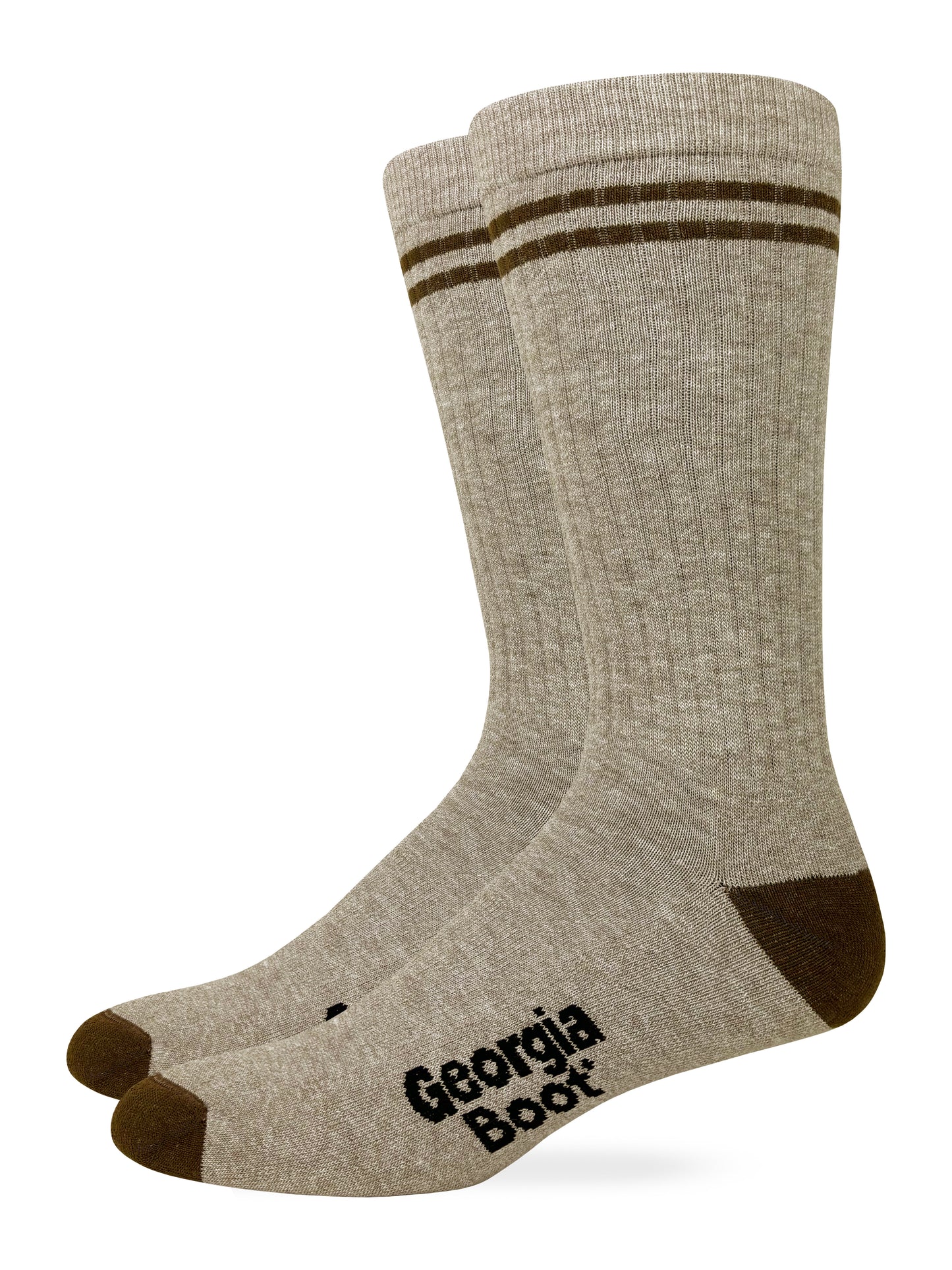 Georgia Boot Mens Ultra-Dri® Lightweight Mid Calf Socks 2 Pack