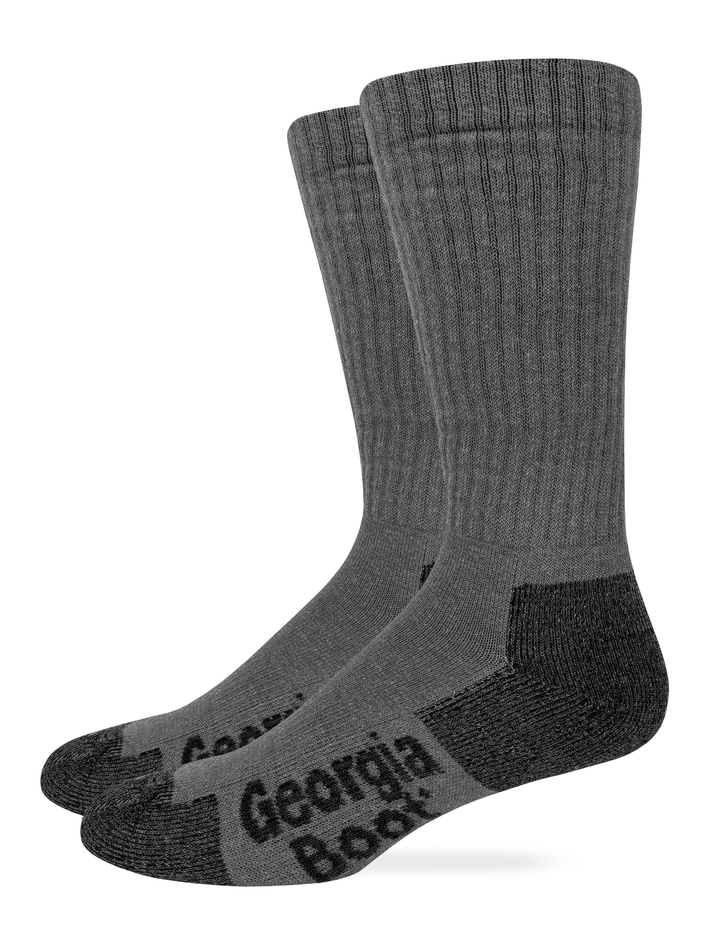 Georgia Boot Mens Ultra-Dri® Midweight Crew Socks 2 Pack