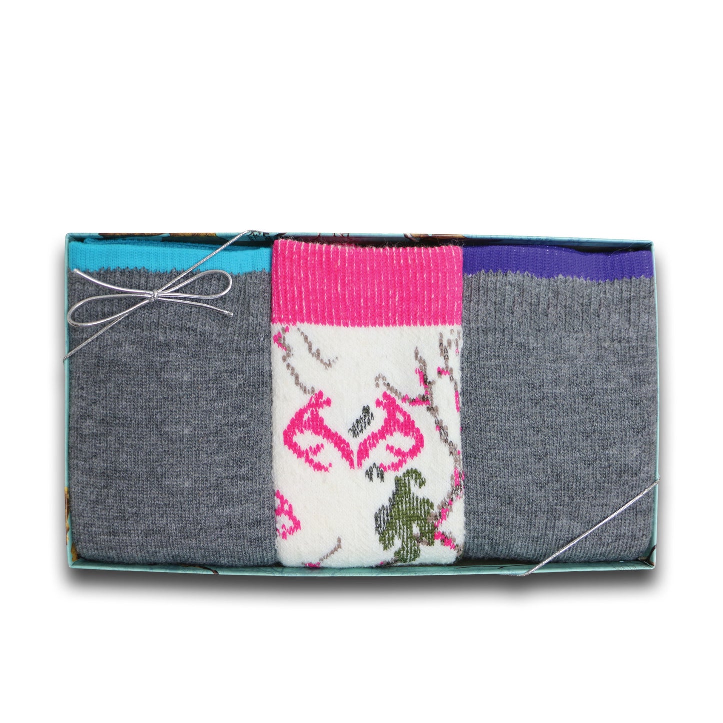 Realtree Ladies Merino Wool Blend Socks Gift Box 3 Pair