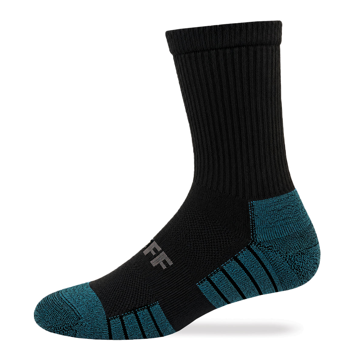 CUFF Adaptive Fit Midweight Ultra-Dri® Micro Crew Socks 1 Pair Pack