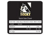 Rocky Mens Ultra Dri Medium Weight Marl Casual Crew Socks 2 Pair Pack