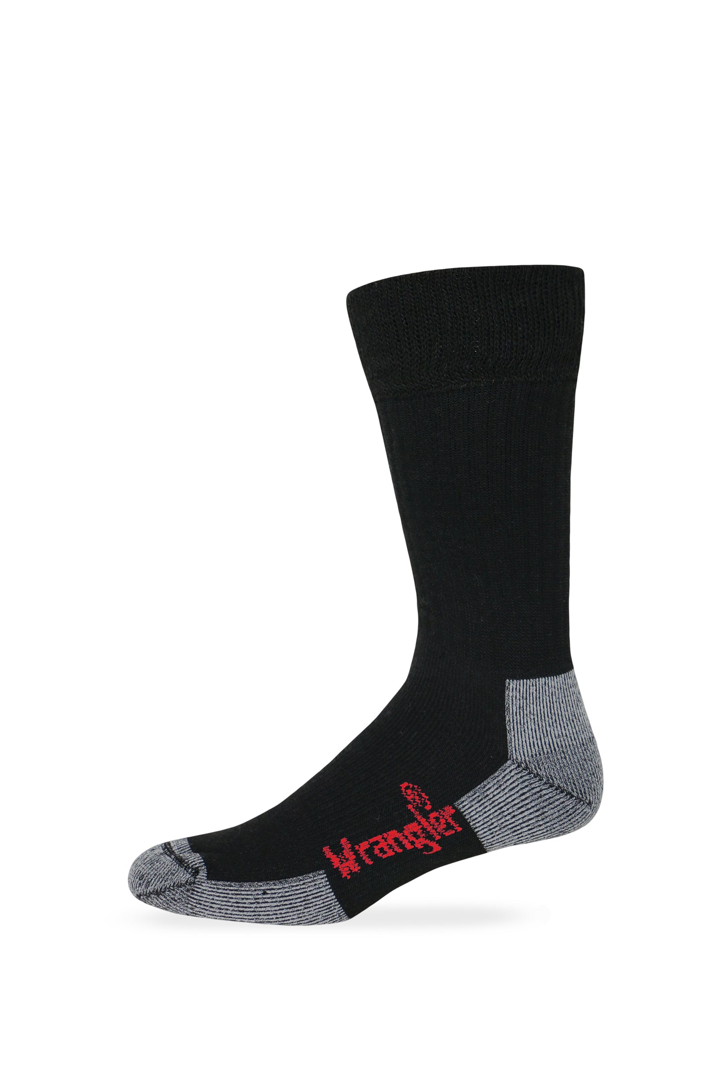 Wrangler Mens Ultra Dri Non Binding Stretch Top Crew Work Boot Socks 2 Pair Pack