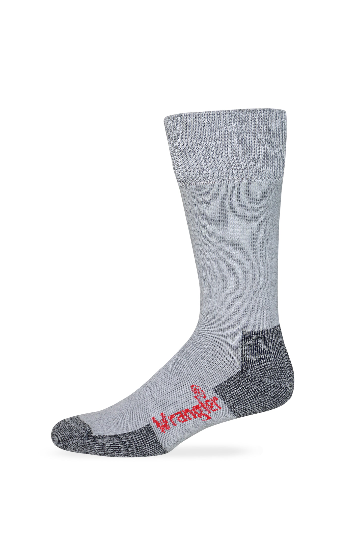 Wrangler Mens Ultra Dri Non Binding Stretch Top Crew Work Boot Socks 2 Pair Pack