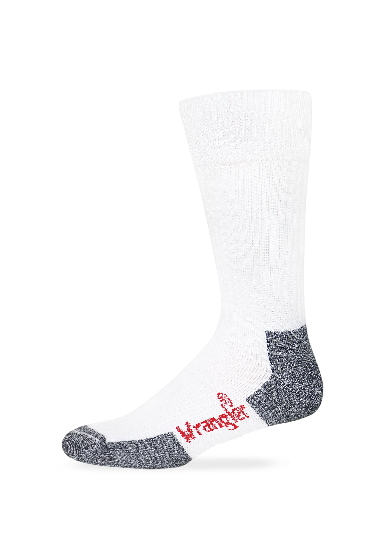 Wrangler Mens Ultra Dri Non Binding Stretch Top Crew Work Boot Socks 2 Pair Pack