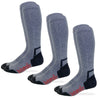 Wrangler Mens Ultra Dri Compression Tall Boot Socks 3 Pair Pack
