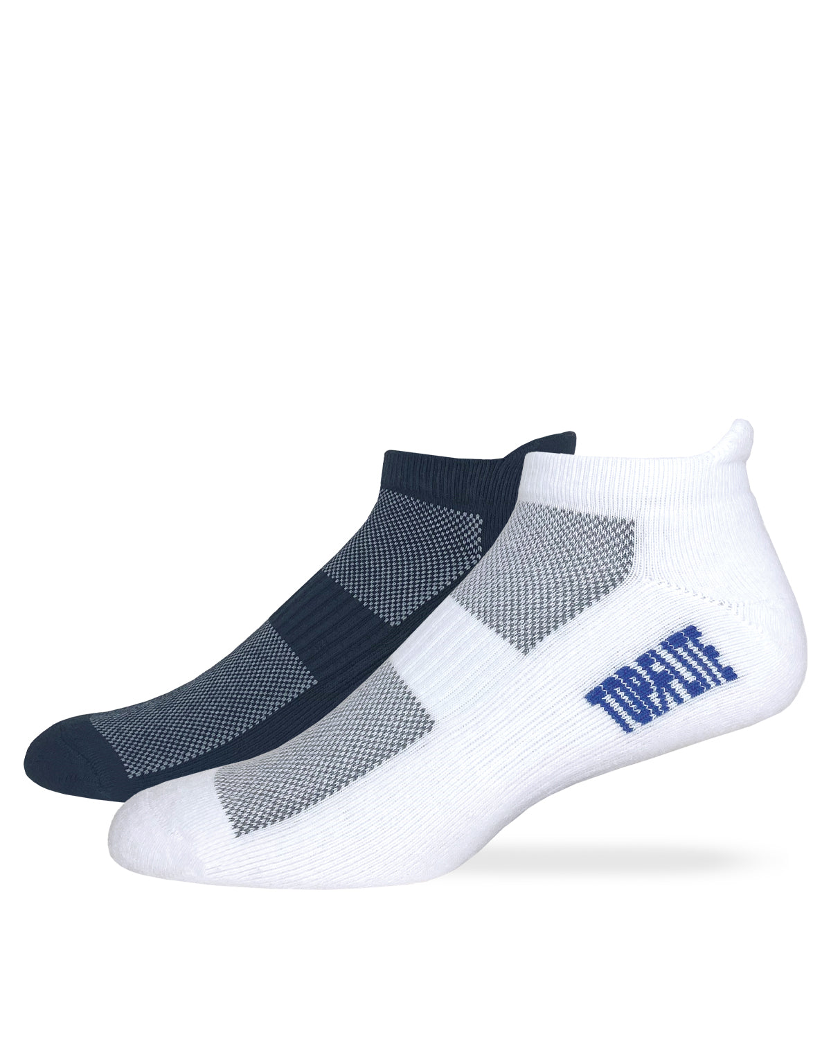 Top Flite Men's Heel Tab Low Cut Sport Socks 2 Pair Pack
