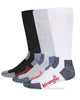 Wrangler Men's Steel Toe Boot Ultra-Dri Work Boot Socks 2 Pair Pack