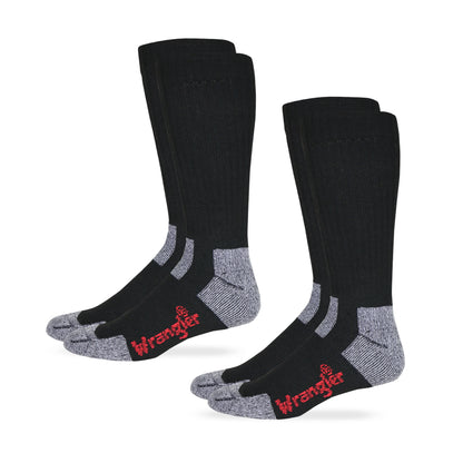 Wrangler Men's Steel Toe Boot Ultra-Dri Work Boot Socks