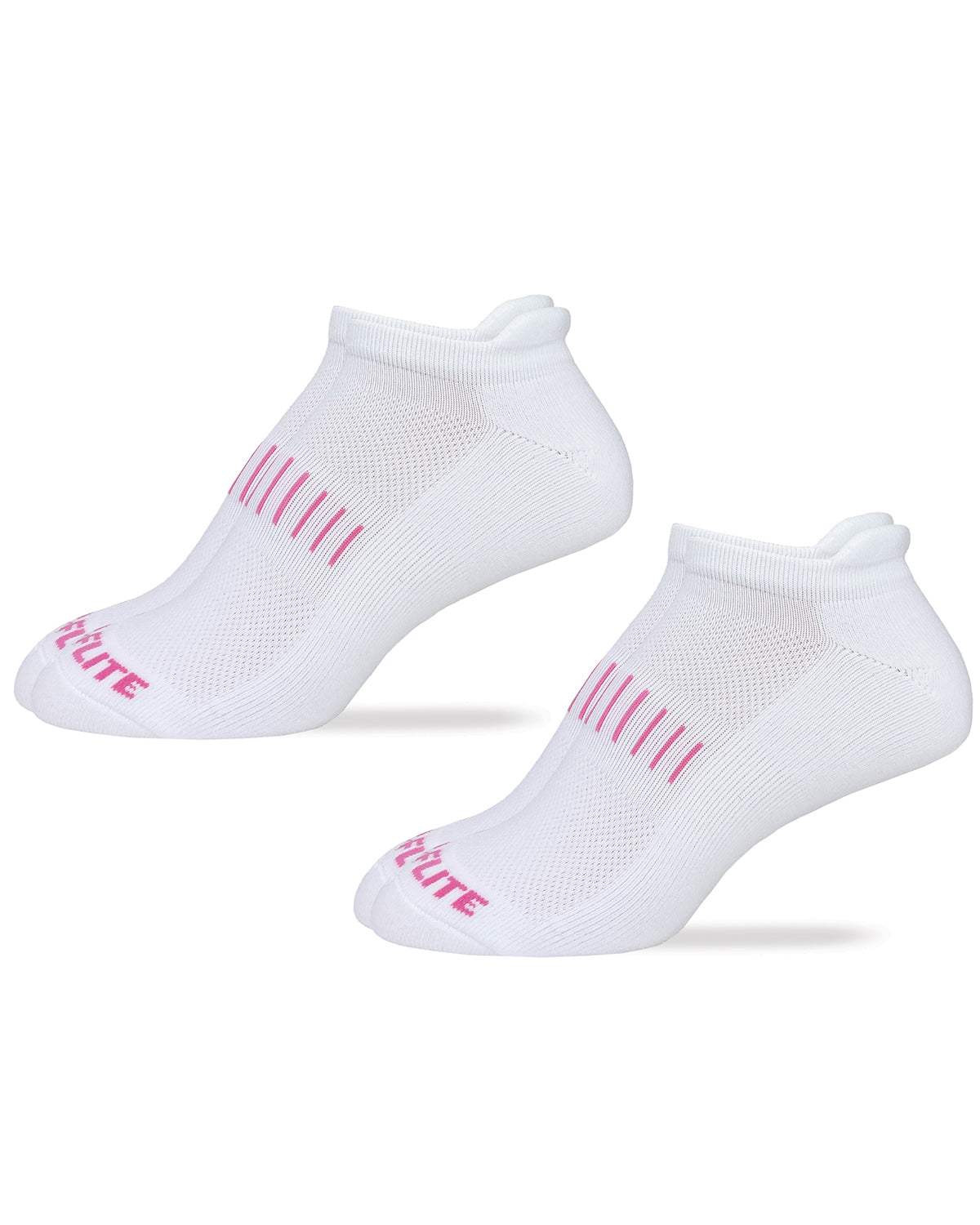 Top Flite Womens Ultra Dri Low Cut Heel Tab Athletic Sport Socks 2 Pair Pack