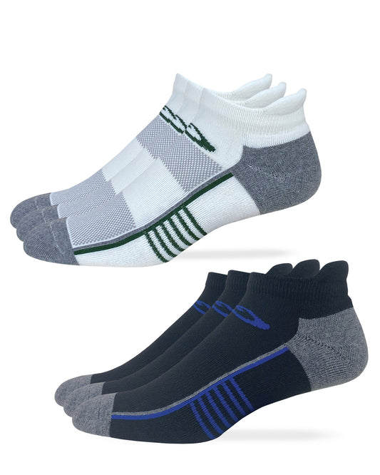 Drake Men's Elimishield Low Cut Ultra-Dri Heel Tab Socks 3 Pair