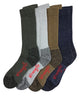 Wrangler Riggs Men's Ultra-Dri Work Boot Socks 4 Pair