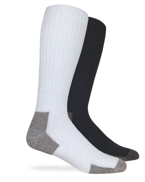 Carolina Ultimate Men's Ultra-Dri Over The Calf Steel Toe Work Socks 2 Pair