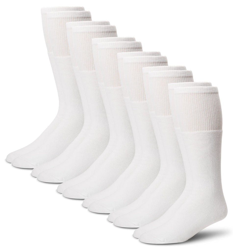 Carolina Ultimate Mens Cotton Tube Socks 6 Pair Pack