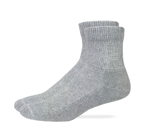 Carolina Ultimate Non-Binding Cotton Quarter Socks 2 Pair