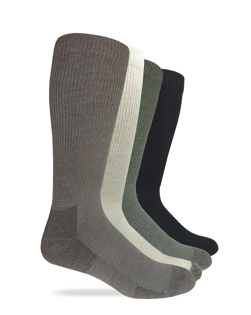 Carolina Ultimate Men's Non-Binding Merino wool Blend Socks 1 Pair Pack