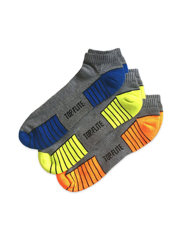 Top Flite Men's Ultra-Dri Low Cut Socks 3 Pair