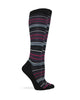 Wise Blend Ladies Angora Stripe Knee High Socks 1 Pair Pack