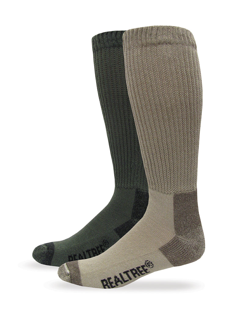 Realtree Men's Non-Binding Boot Socks 1 Pair