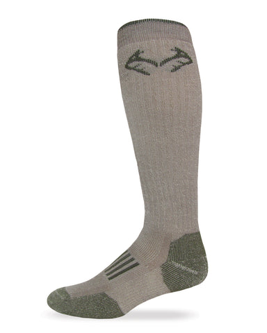 Realtree Men's Merino Wool Tall Boot Socks 1 Pair