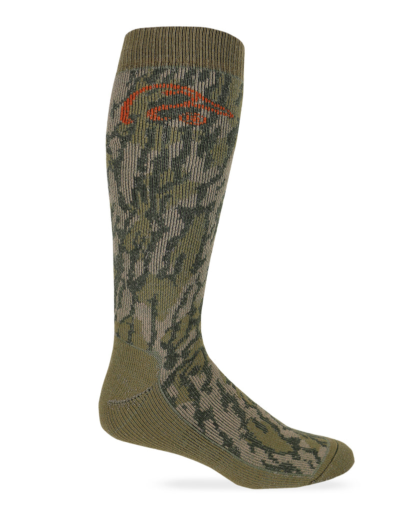 Ducks Unlimited Mossy Oak Original Bottomland Merino Wool Camo Socks 1 Pair