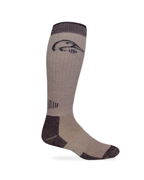Ducks Unlimited Men's All Season Tall Merino Wool Boot Sock 1 Pair